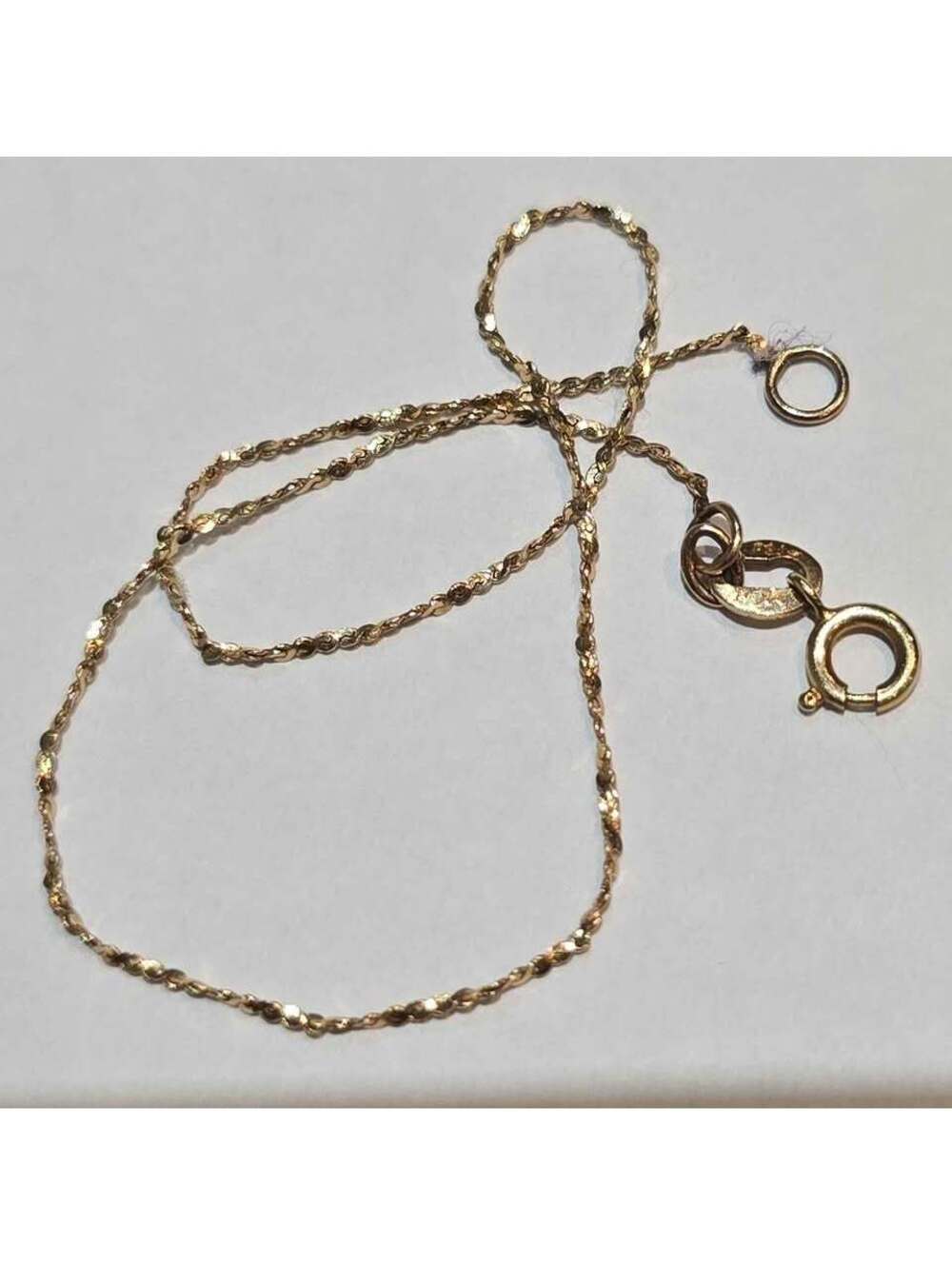 10k solid gold bracelet